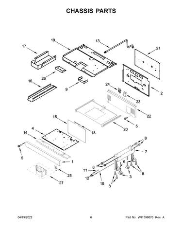Chassis parts