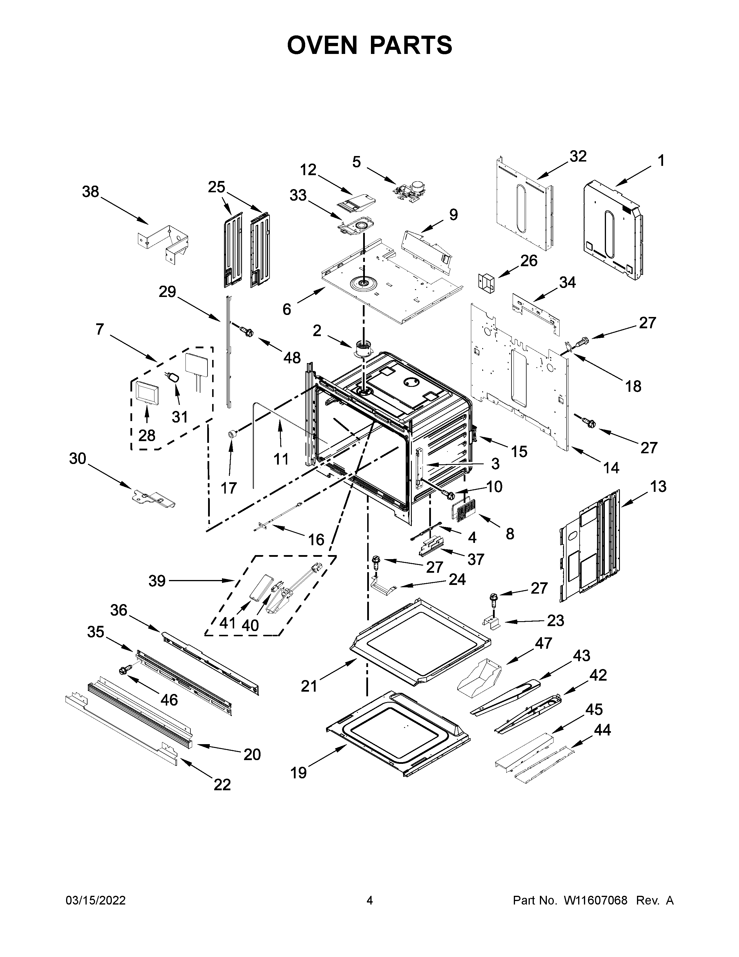 Oven parts