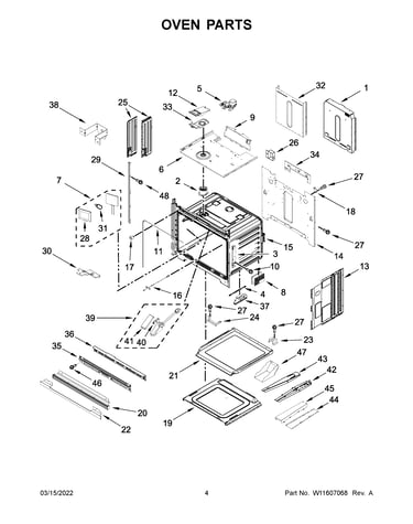 Oven parts