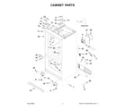 Whirlpool WRF757SDHV04 cabinet parts diagram