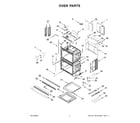 KitchenAid KODT100ESS20 oven parts diagram