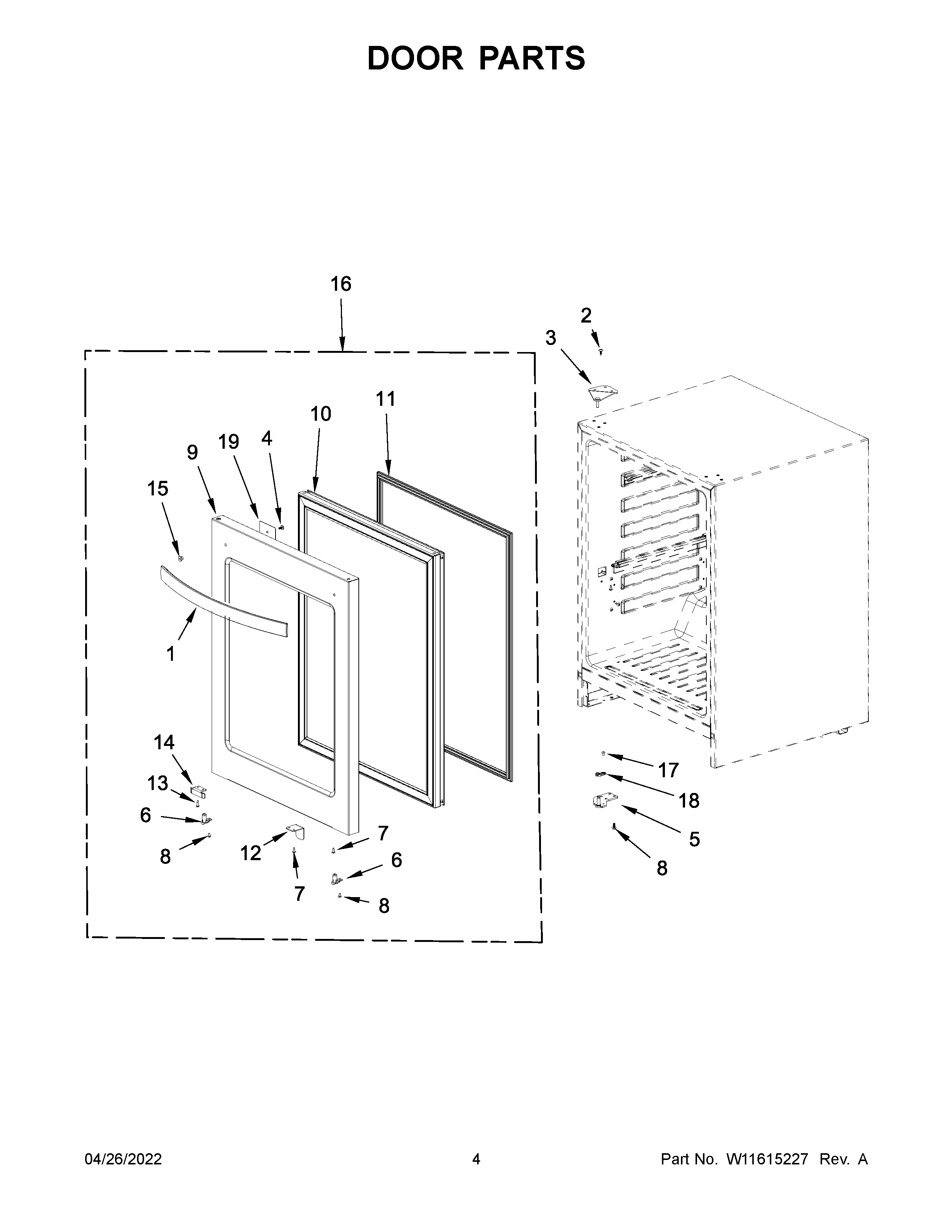 Door parts