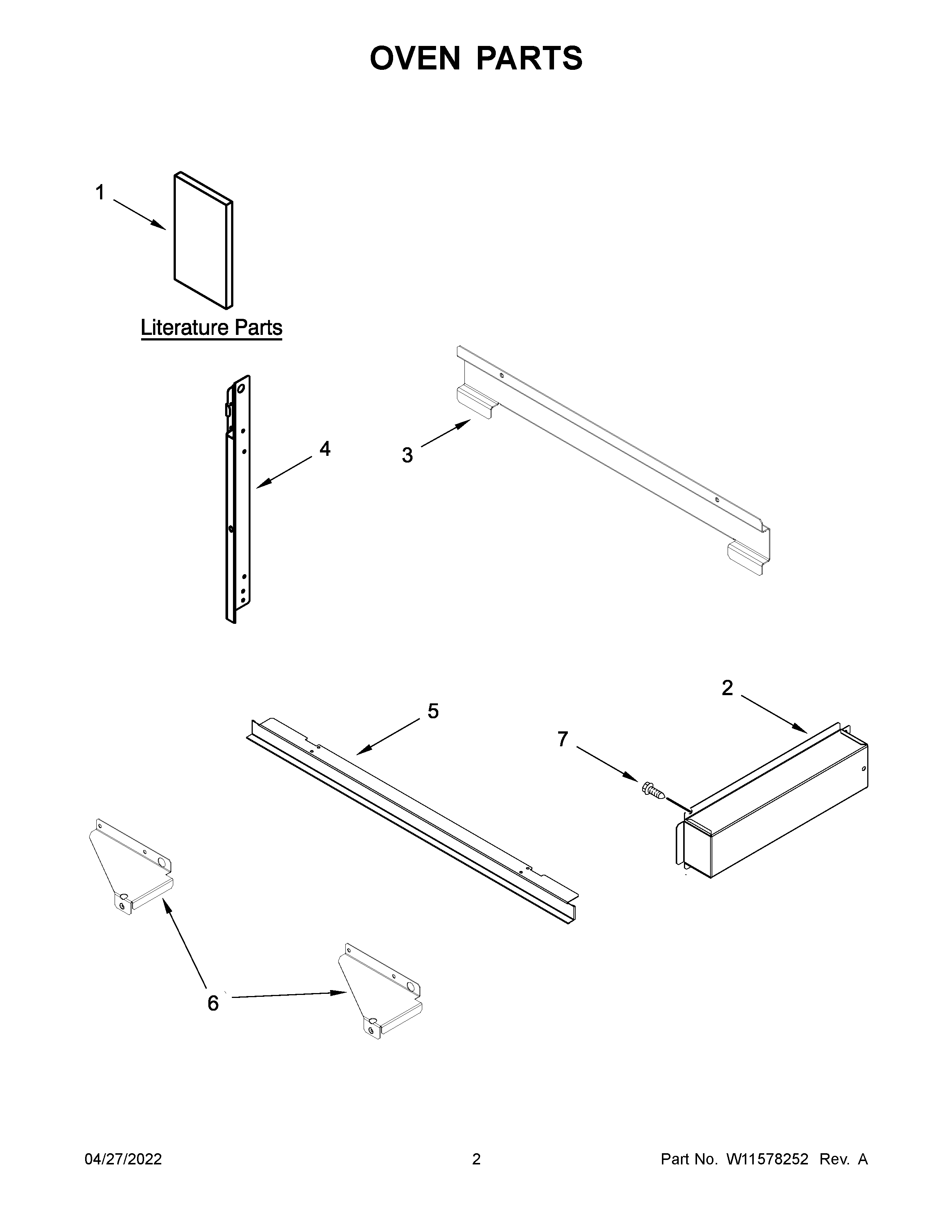 OVEN PARTS