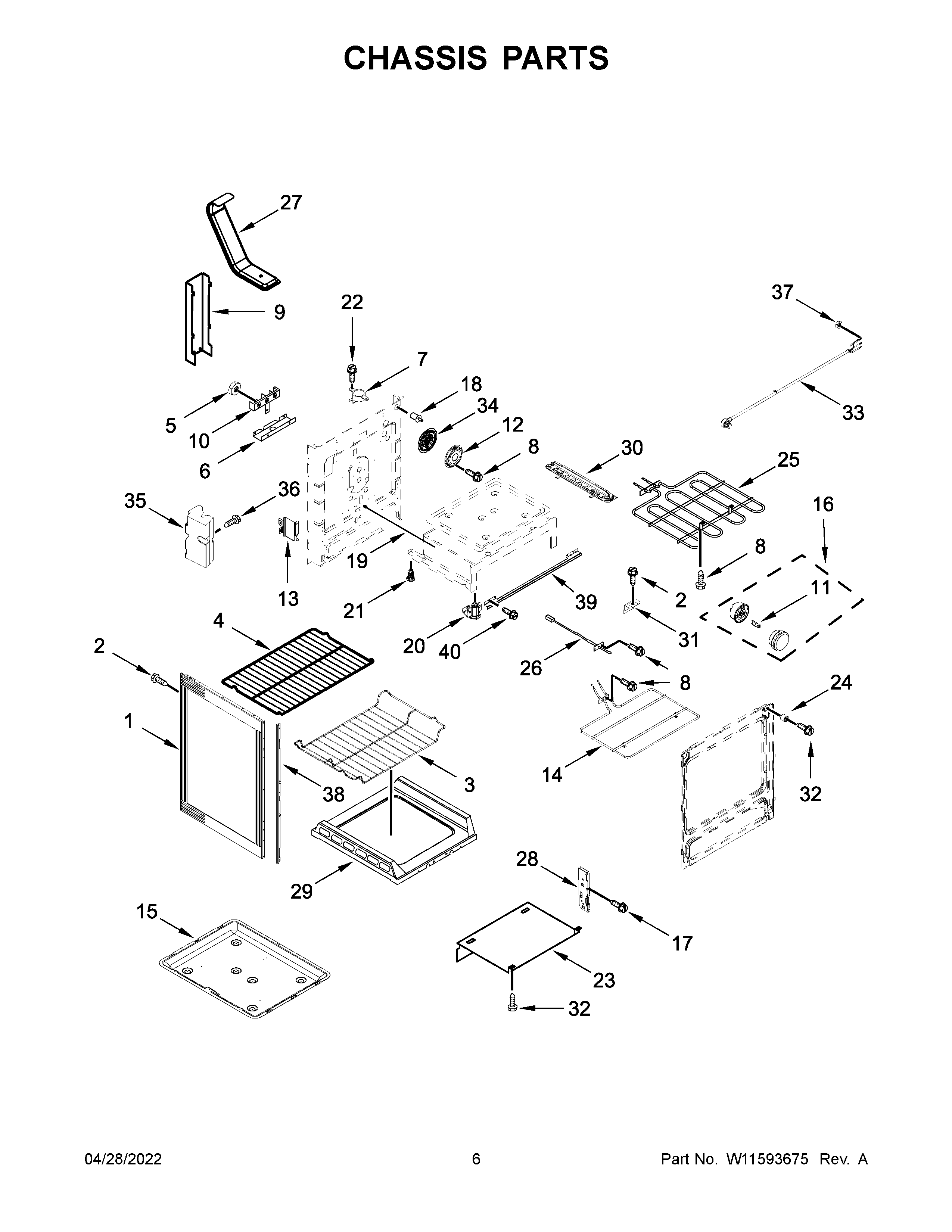 Chassis parts