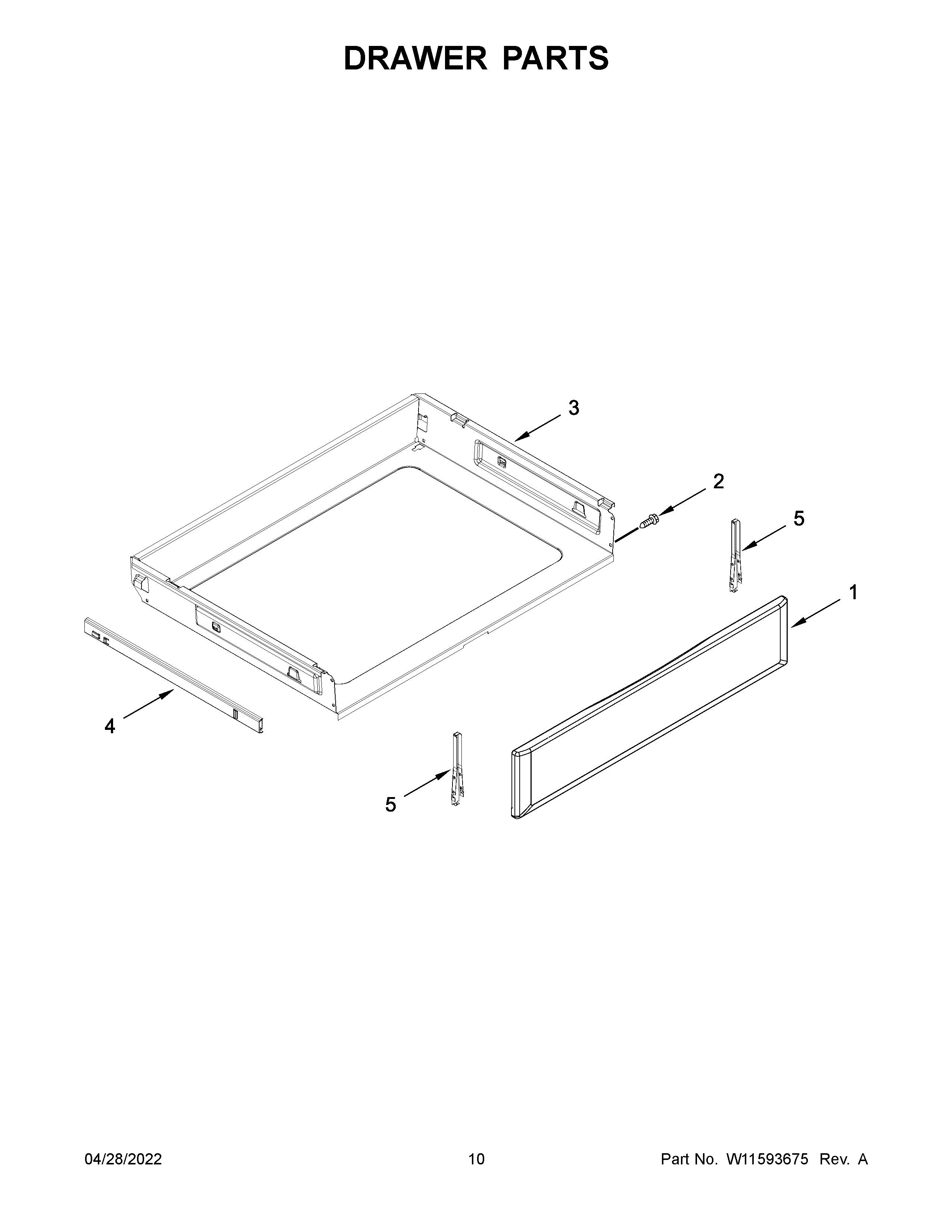 Drawer parts
