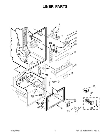 Liner parts