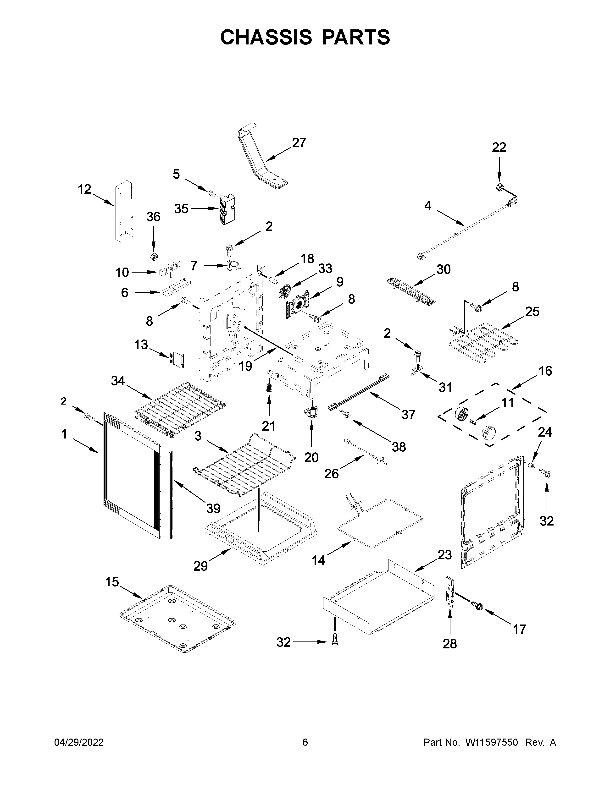 Chassis parts