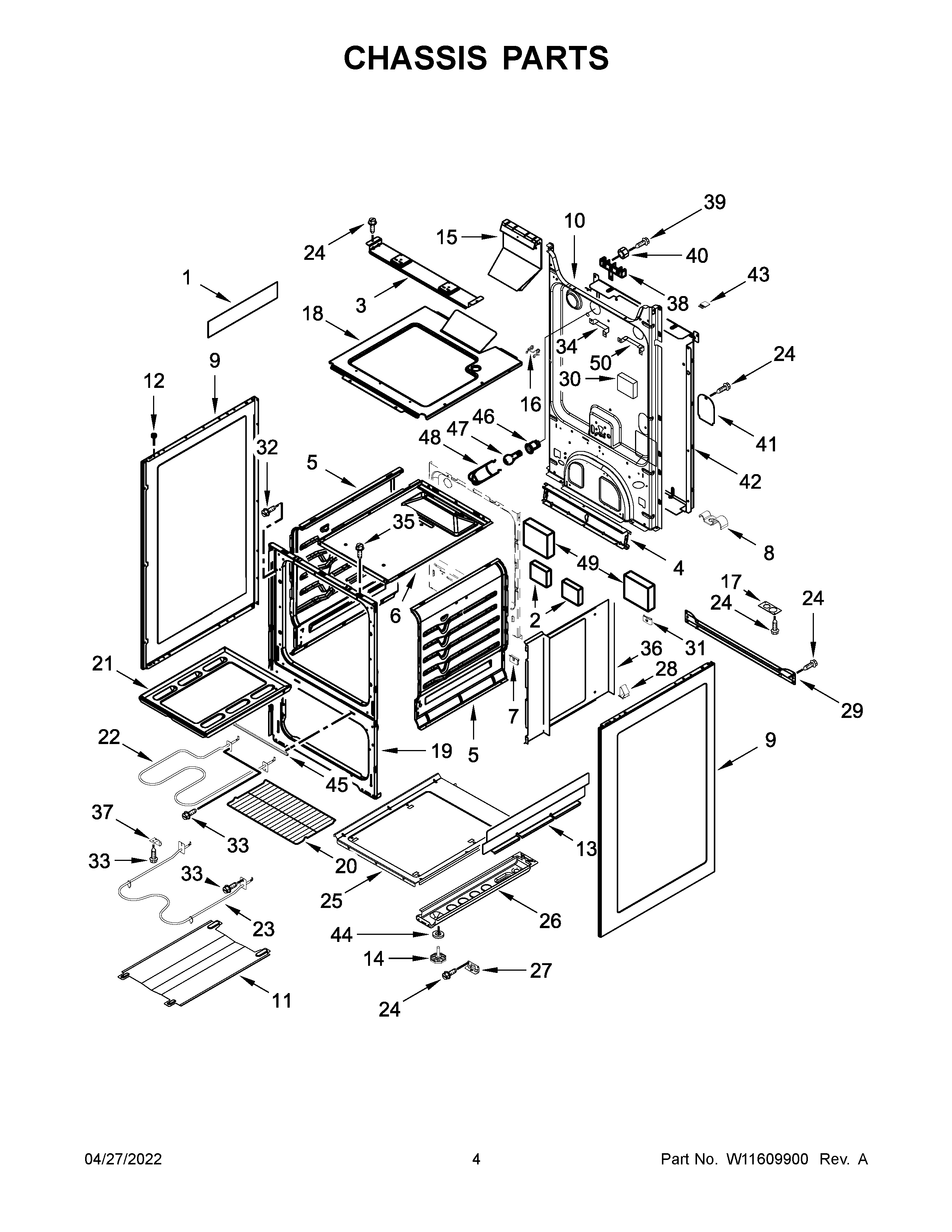 Chassis parts