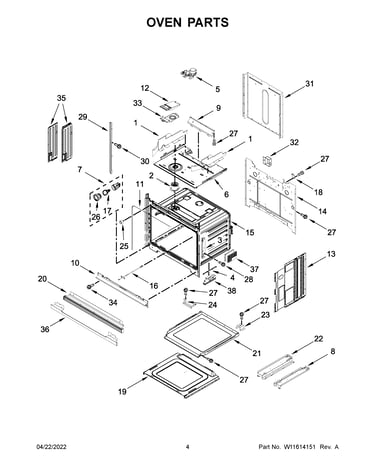 Oven parts