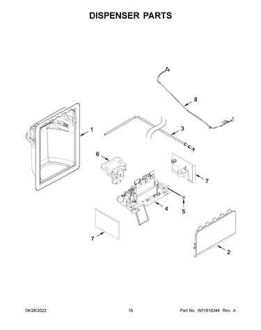 Dispenser parts