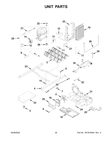 Unit parts