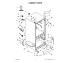 KitchenAid KRFF300ESS02 cabinet parts diagram