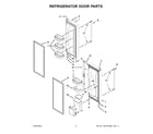 KitchenAid KRFF300ESS02 refrigerator door parts diagram