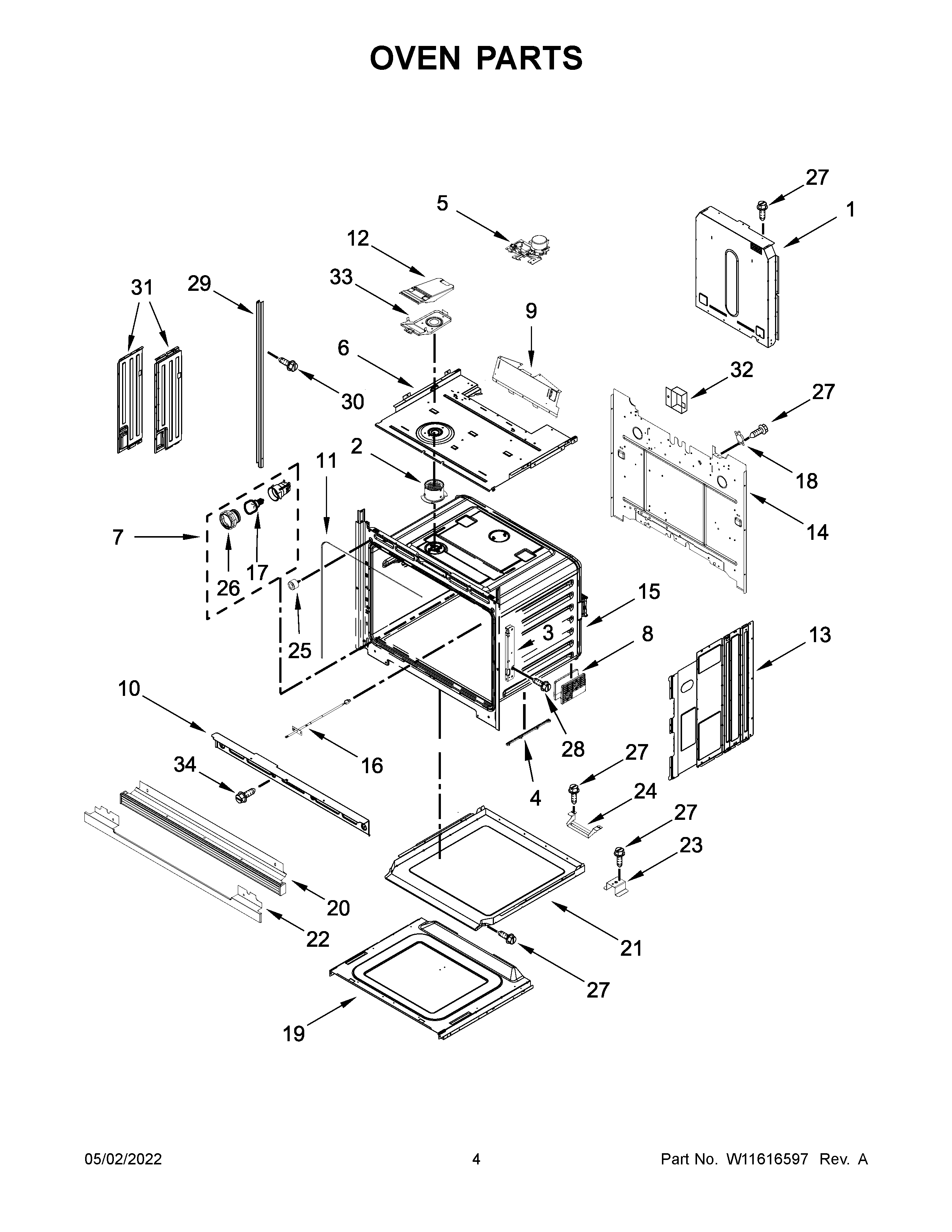 OVEN PARTS