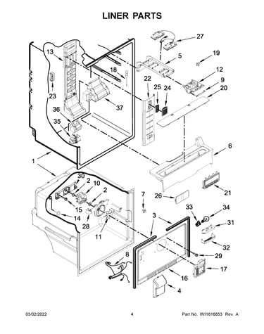Liner parts