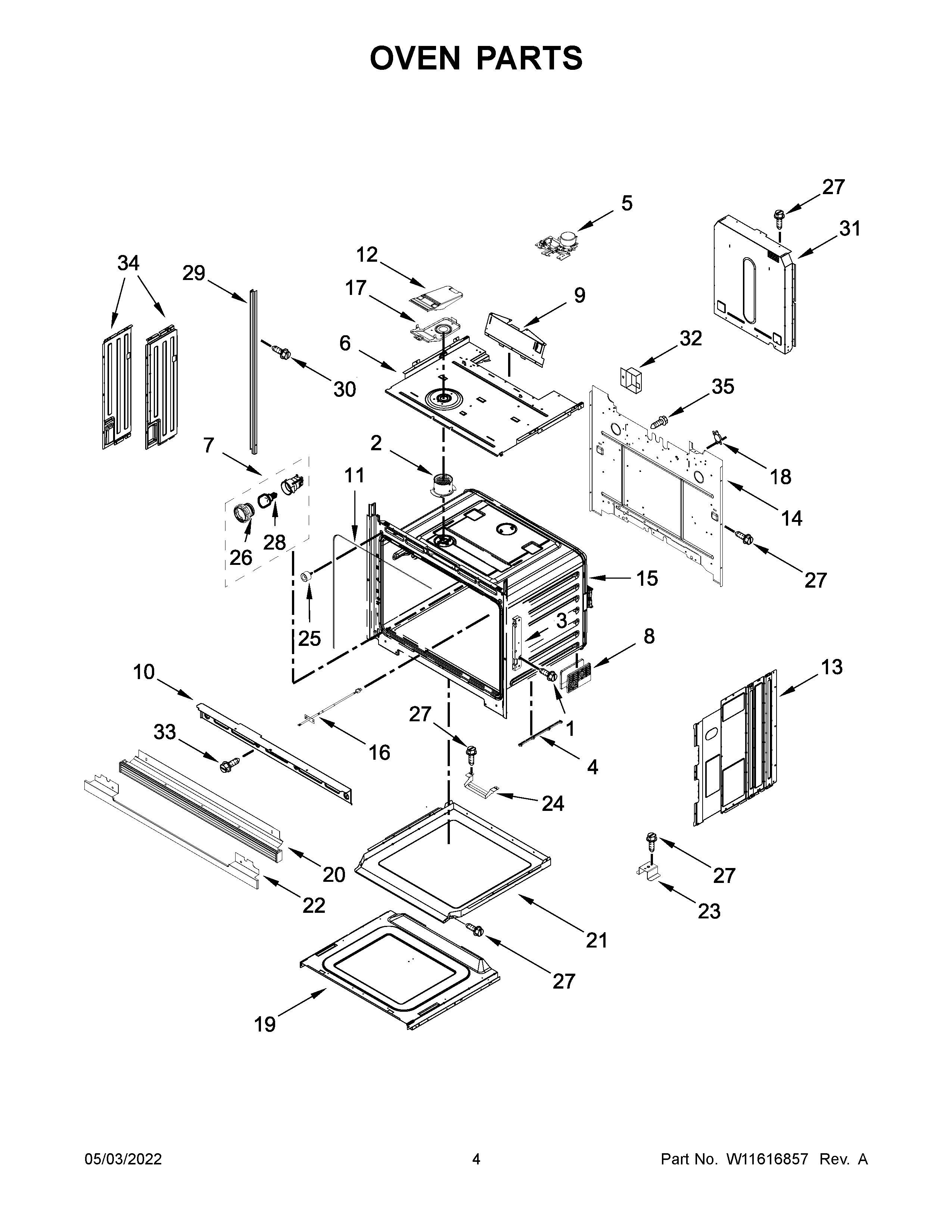 OVEN PARTS