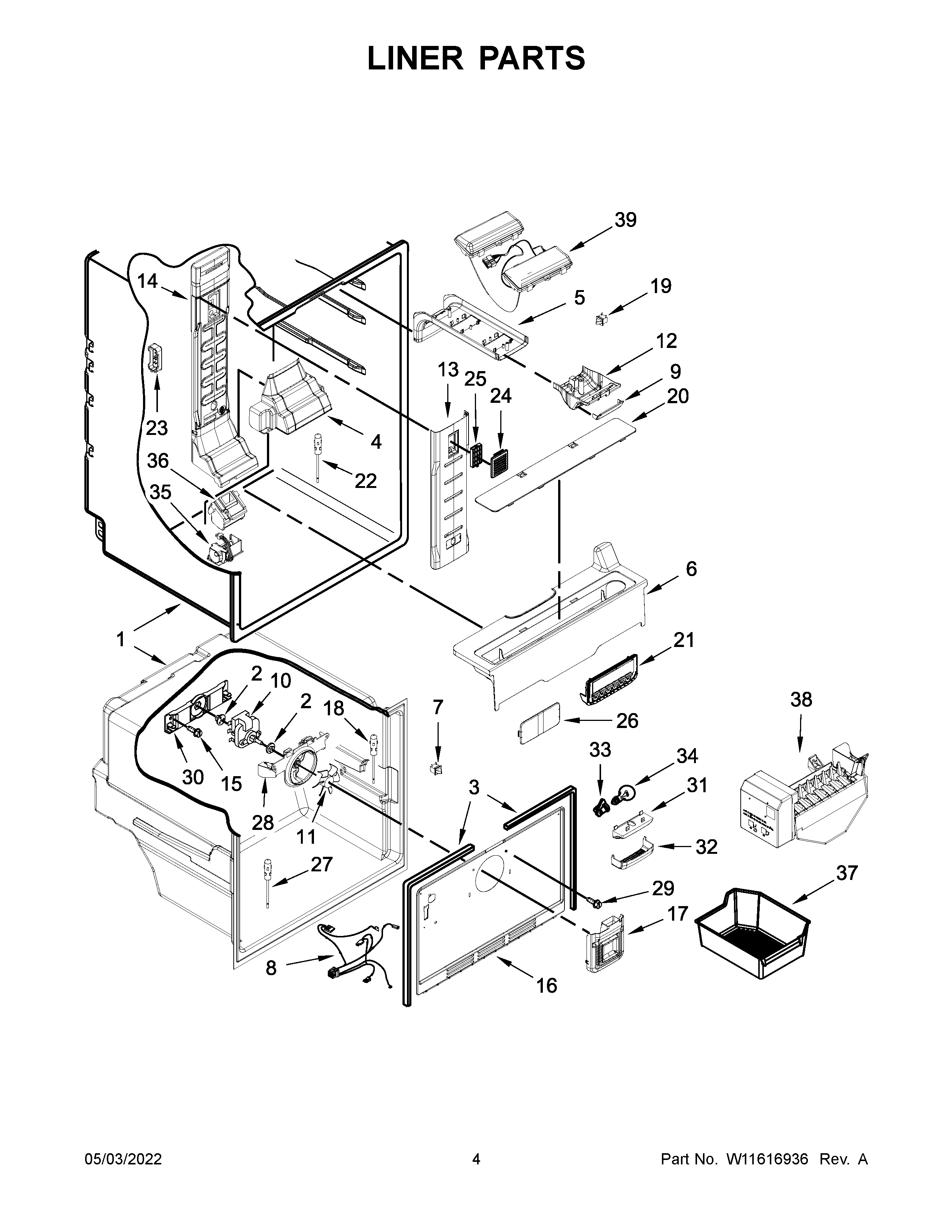Liner parts