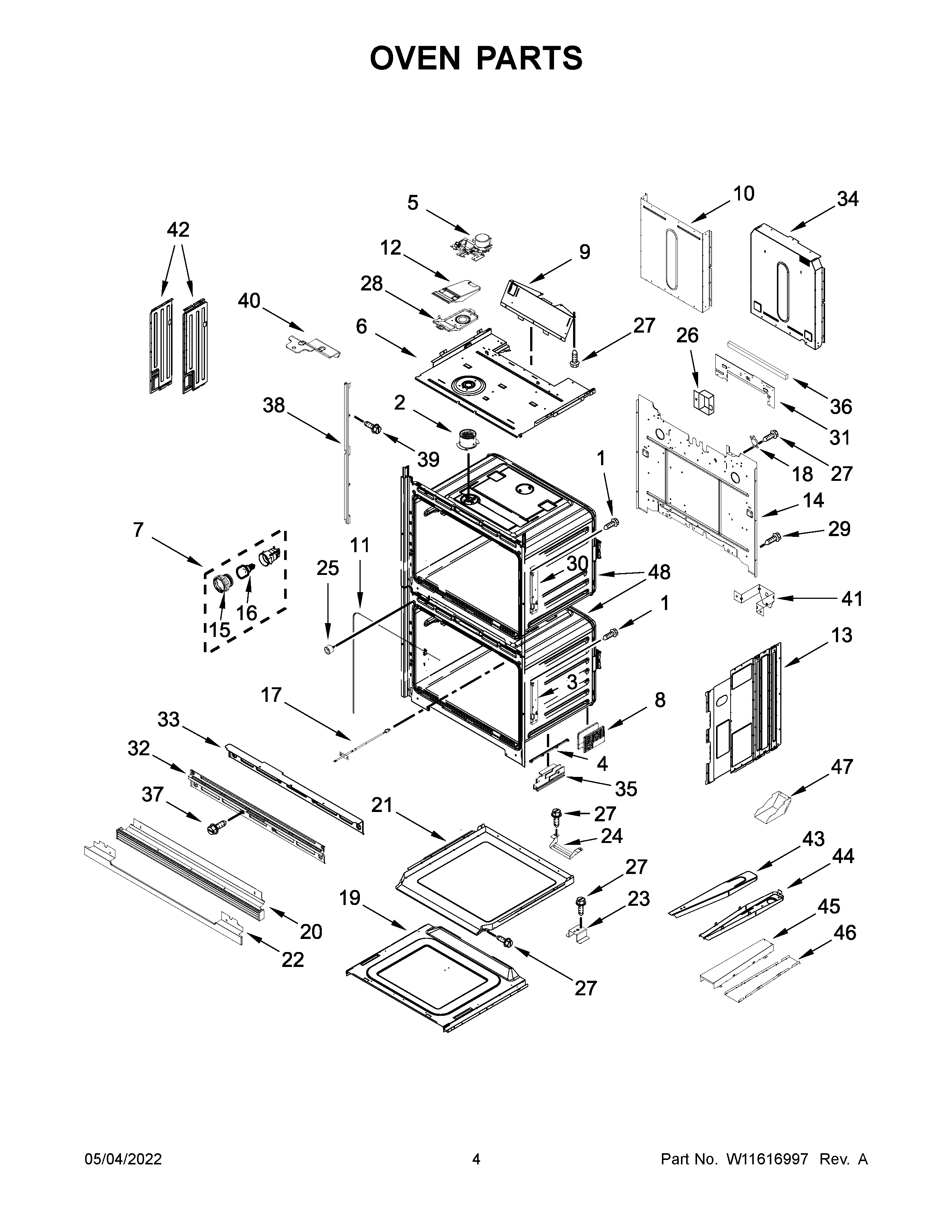 OVEN PARTS