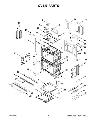 Oven parts