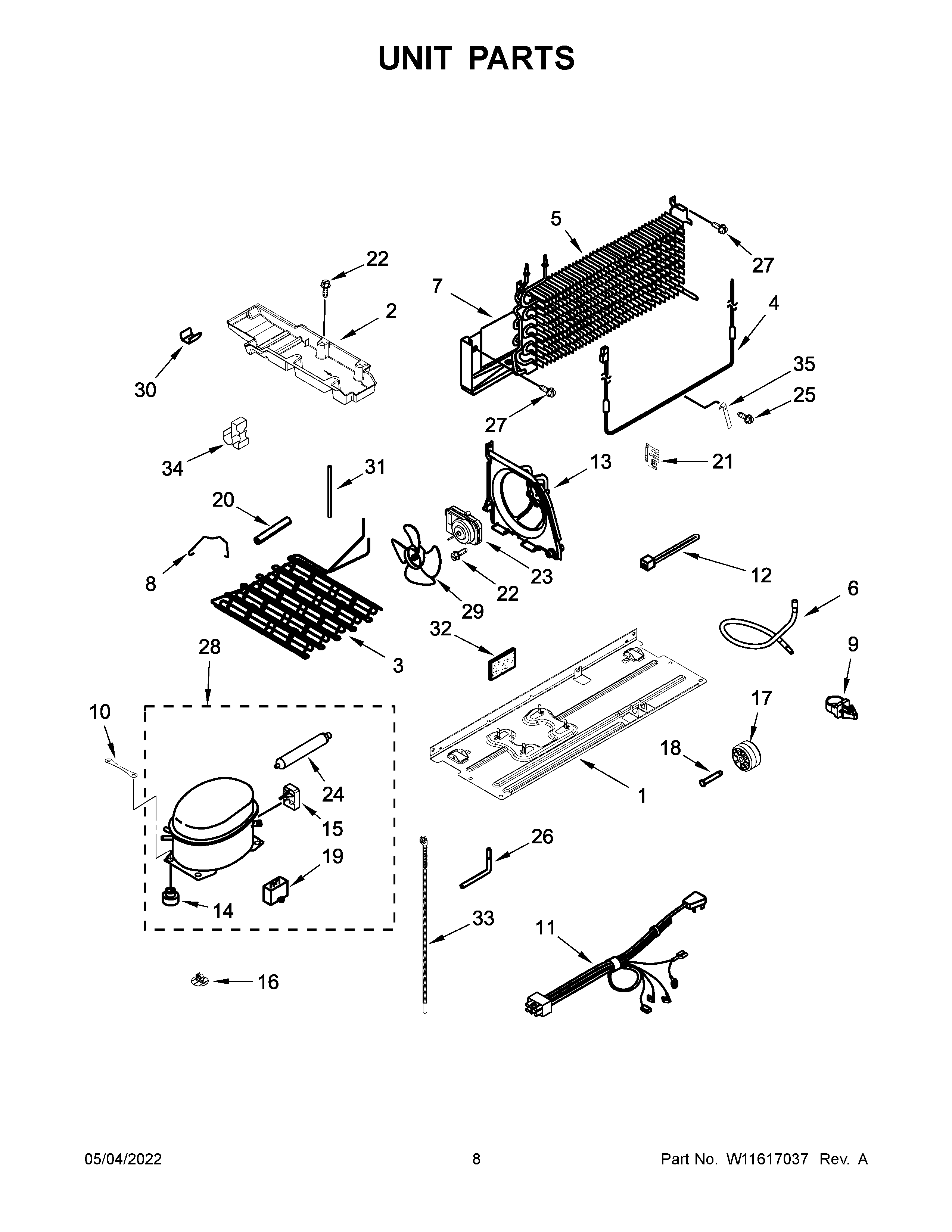 Unit parts