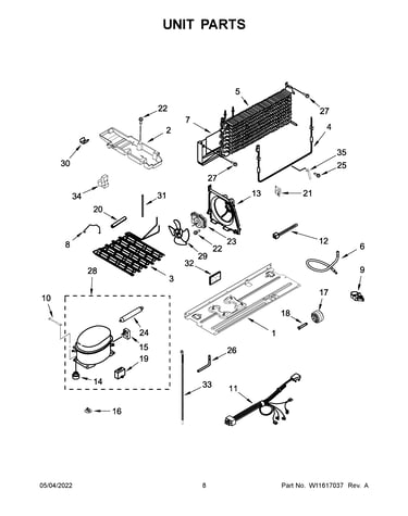 Unit parts