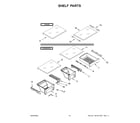Maytag MRT311FFFZ02 shelf parts diagram