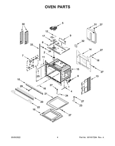 Oven parts
