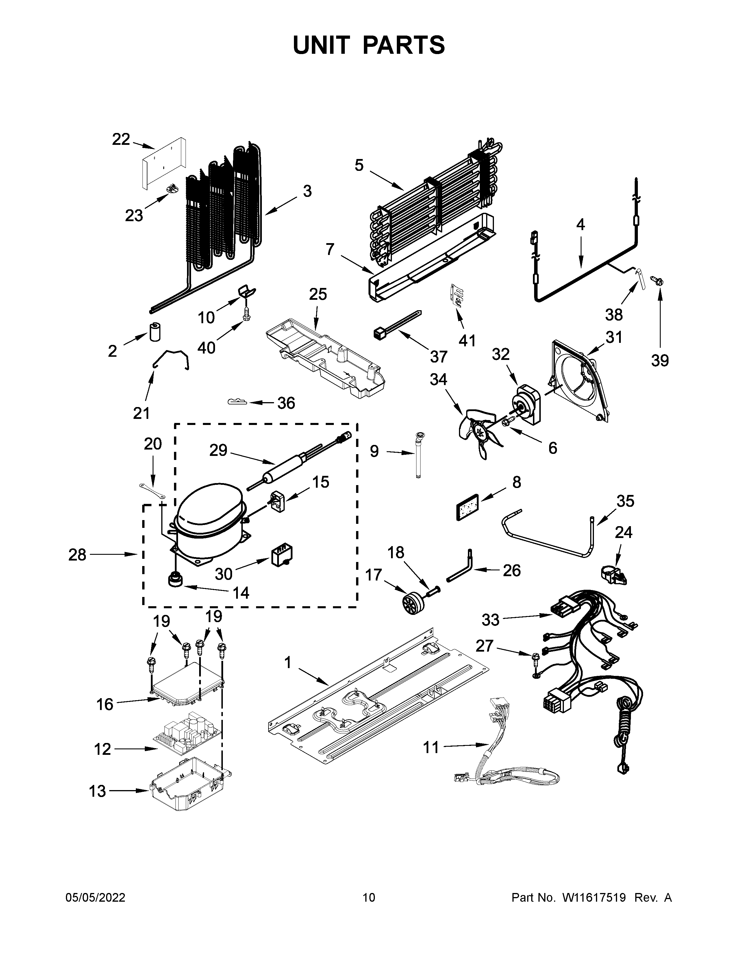 Unit parts