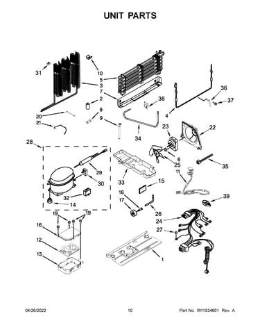 Unit parts