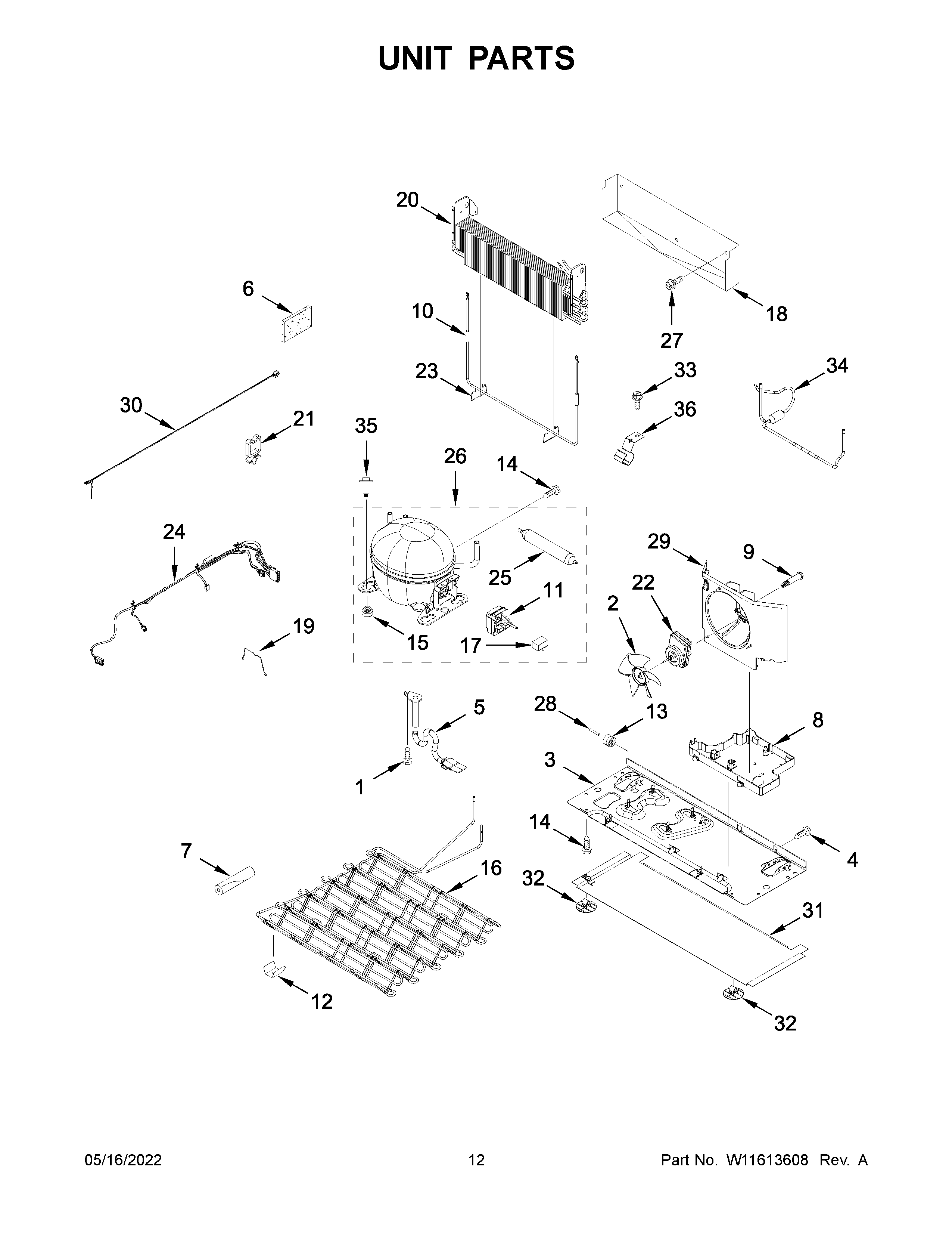 Unit parts
