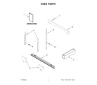 KitchenAid KMBP107EBS20 oven parts diagram