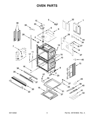 Oven parts