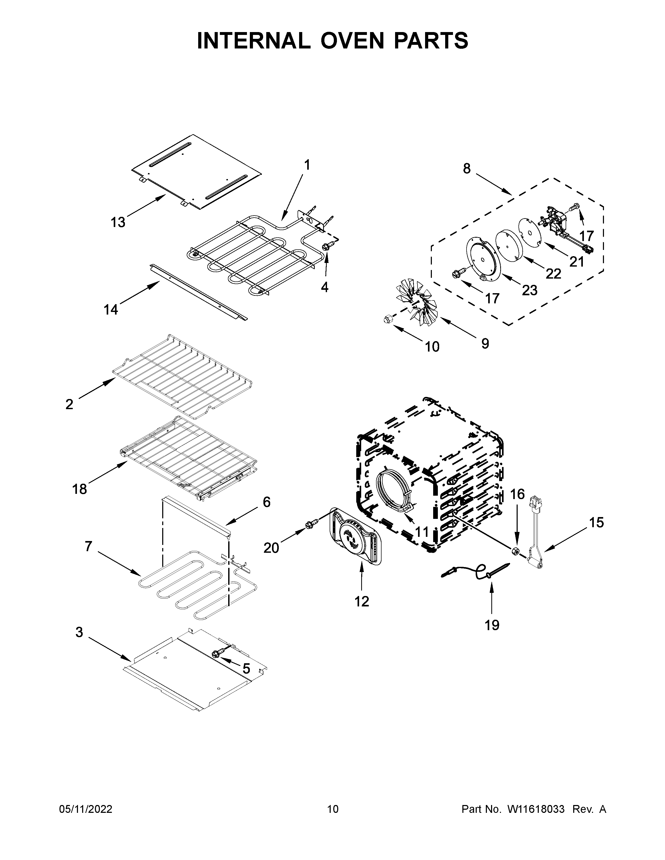 INTERNAL OVEN PARTS