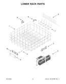 Lower rack parts