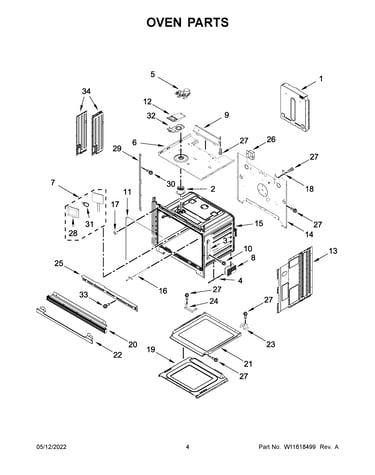 Oven parts