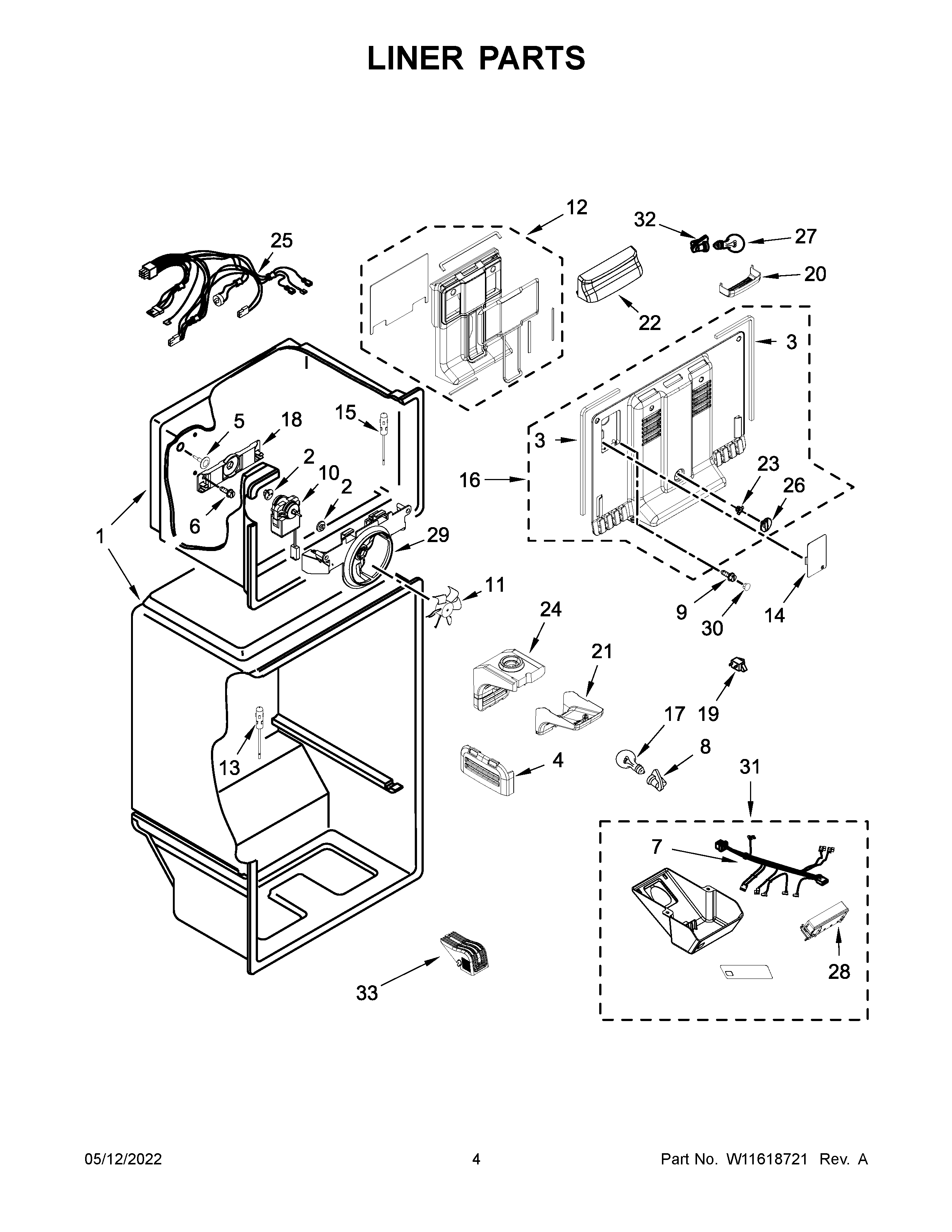 LINER PARTS