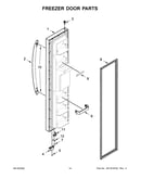 Freezer door parts