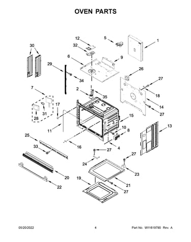Oven parts