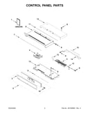 Control panel parts
