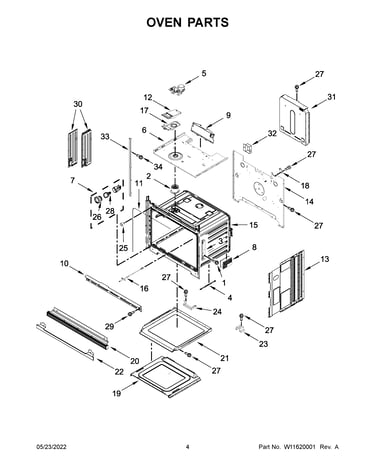 Oven parts
