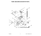 Maytag MDB9959SKZ1 pump, washarm and motor parts diagram