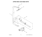 Maytag MDB7959SKZ1 upper wash and rinse parts diagram