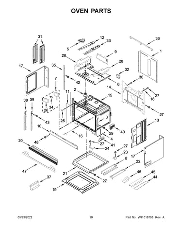 Oven parts
