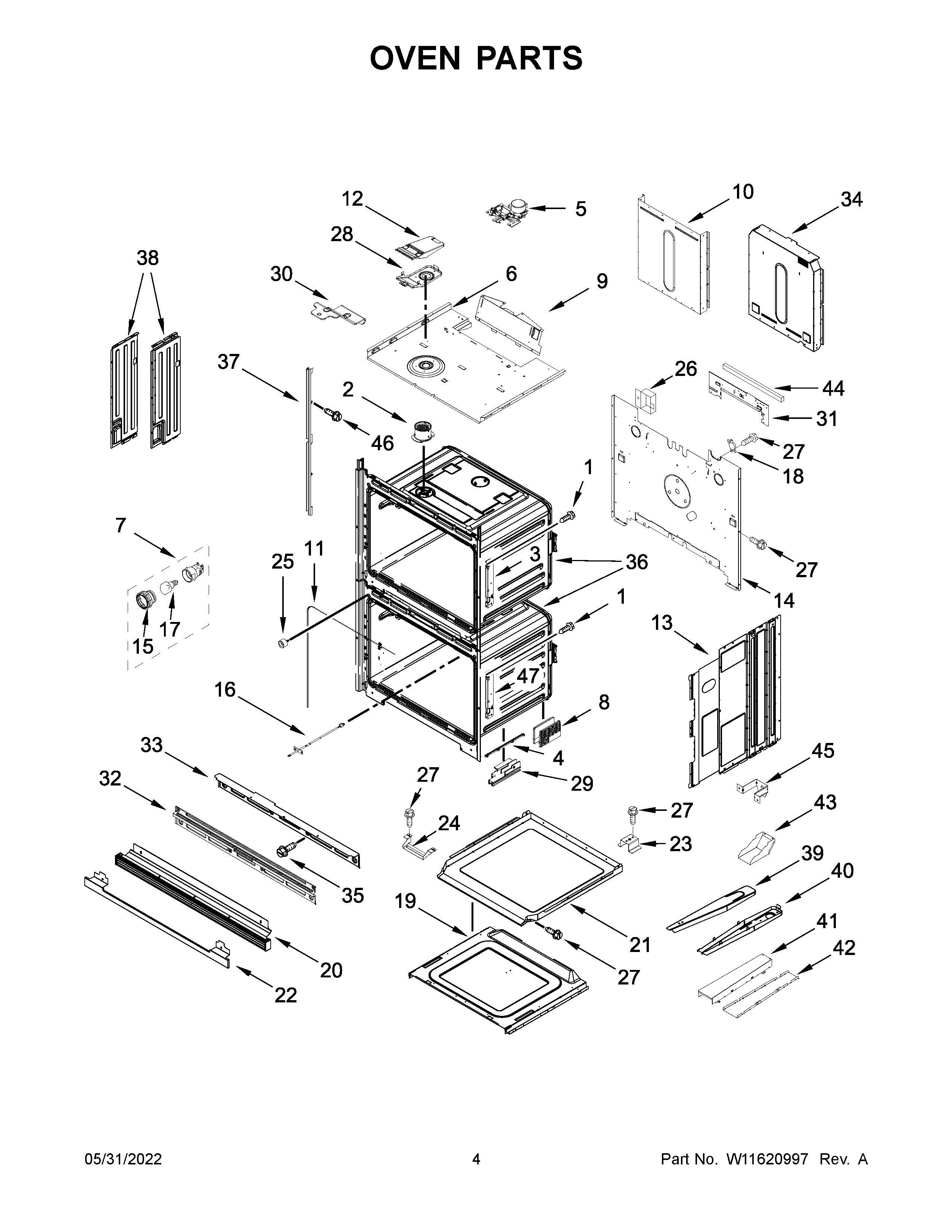 OVEN PARTS