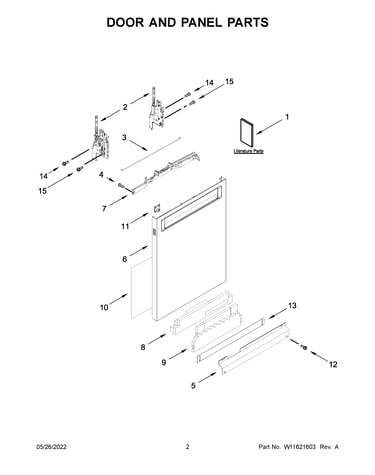 Door and panel parts
