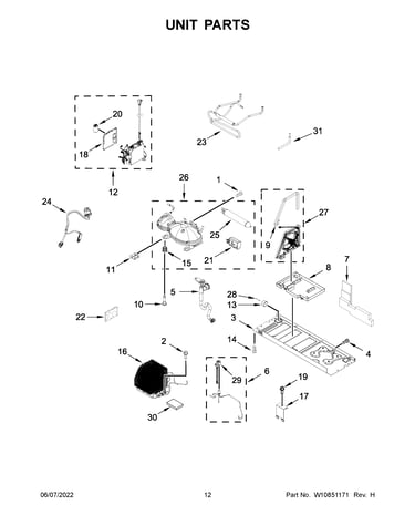 Unit parts