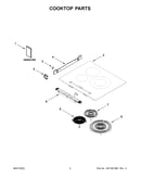Cooktop parts