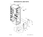 KitchenAid KRSC703HPS04 refrigerator liner parts diagram