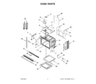 Whirlpool WOS51EC7HW20 oven parts diagram