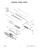 Control panel parts